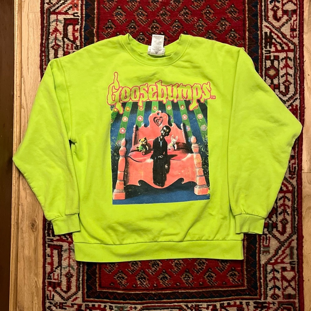 Goosebumps Slappy the Dummy Crewneck Sweatshirt